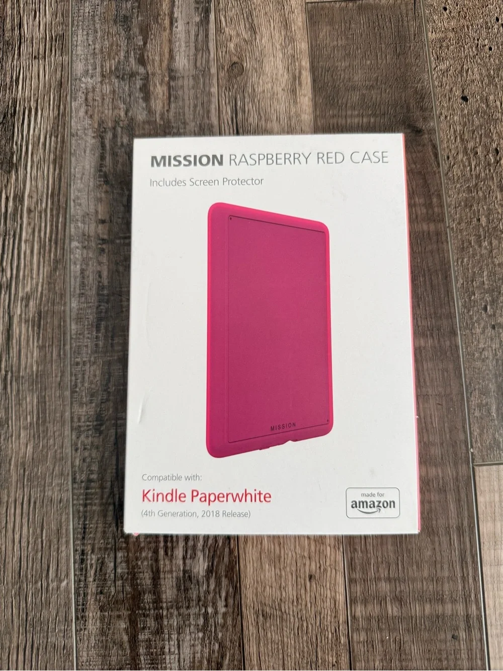 Mission Raspberry Red Case for Kindle Paperwhite - Raspberry Red